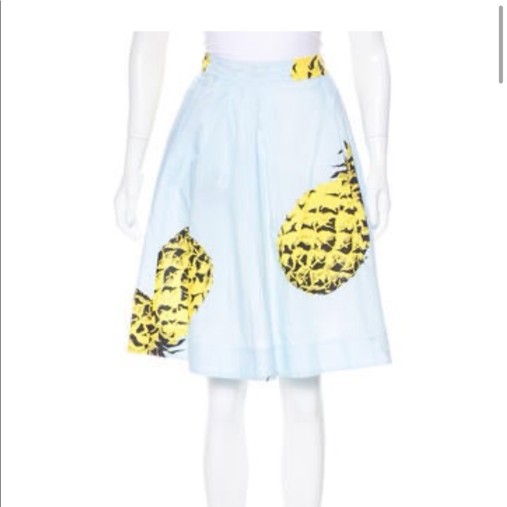 Msgm pineapple skirt